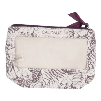 Trousse de toilette (Blanc, Violet) de Caudalie Coton recyclé, Polyester recyclé