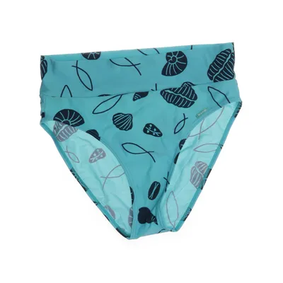 Bas de bikini (Turquoise, Noir, Gris) de Scampi Élasthane, Polyamide