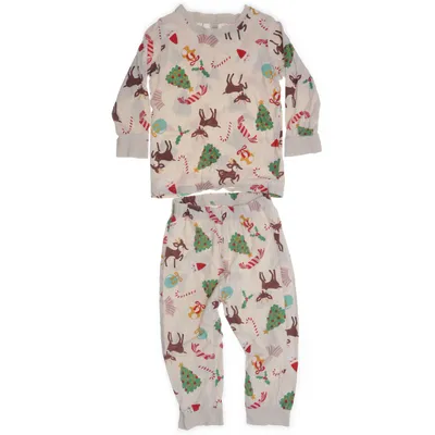 Pyjamas (Vit, Flerfärgad) från Lindex