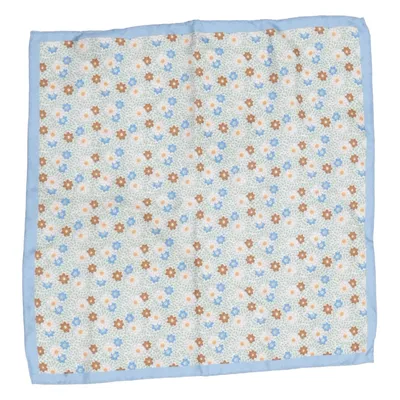 Mouchoir (Bleu, Marron, Multicolore) de Ed Meier Soie