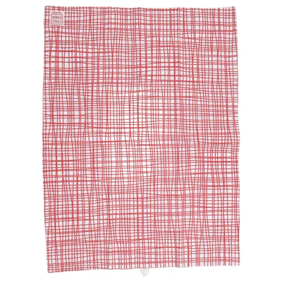 Torchon de cuisine (Rouge, Blanc) de Färg & Form Coton