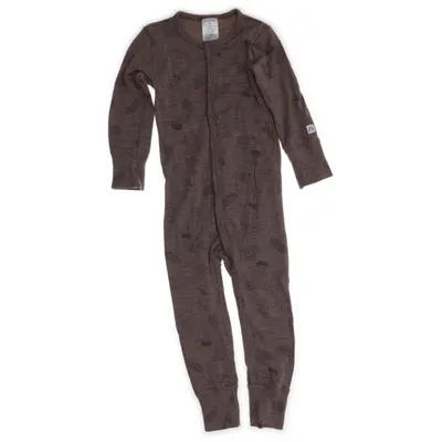 Sparkdräkt (Brun) från Lindex Baby Merinoull