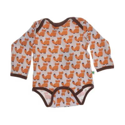 Body (Vit, Brun, Orange) från Sture & Lisa Bomull