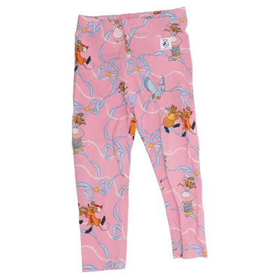 Leggings (Pink, Multicolored) from Disney x Polarn O. Pyret Elastane, Organic cotton