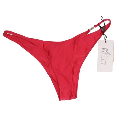 Bikiniunderdel (Rød) fra Oh Polly Swim Elastan, Polyamid