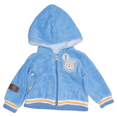 Capuchon sweater (Blauw, Wit, Geel) van BeMammy Katoen, Polyester