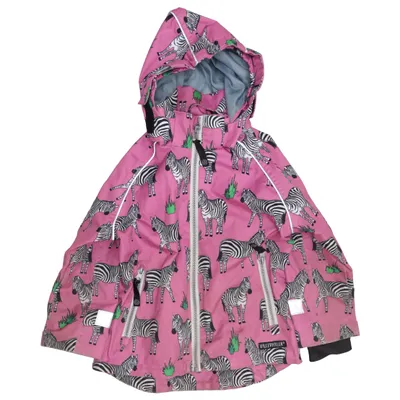 Regnjacka (Rosa, Vit, Svart) från Villervalla Polyester