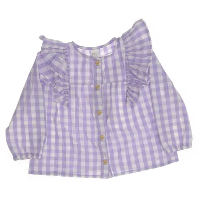 Blouse (Purple) from H&M Cotton