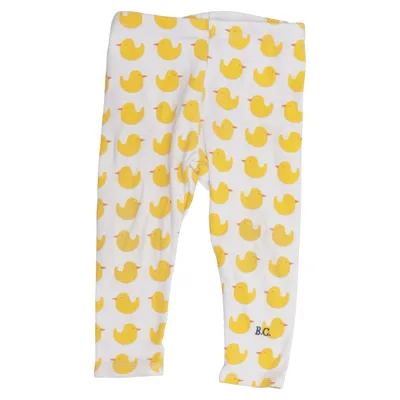 Leggings (Vit, Gul) från Bobo Choses Bomull, Polyuretan