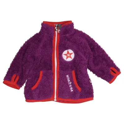 Veste polaire (Violet, Rouge) de Nova Star Coton, Polyester