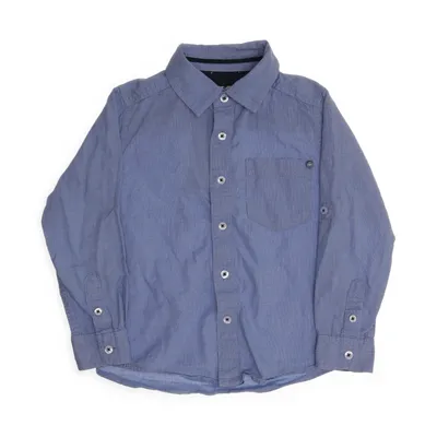 Shirt (Blauw) van Hampton Republic Katoen