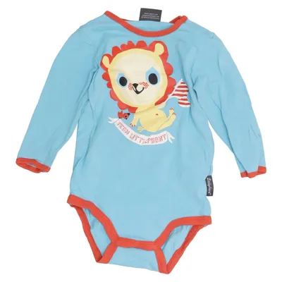 Body (Bleu, Orange, Jaune) de Littlephant Élasthane, Coton biologique