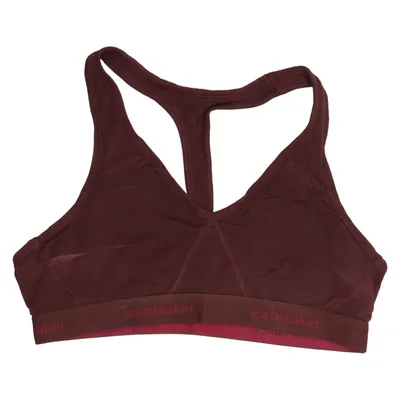 Sports bra (Purple) from Icebreaker Elastane, Polyamide, Wool