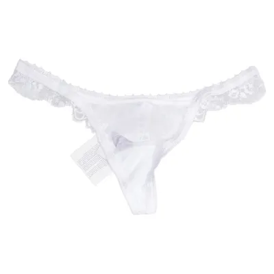 Thongs (White) from La Perla Cotton, Elastane, Polyester