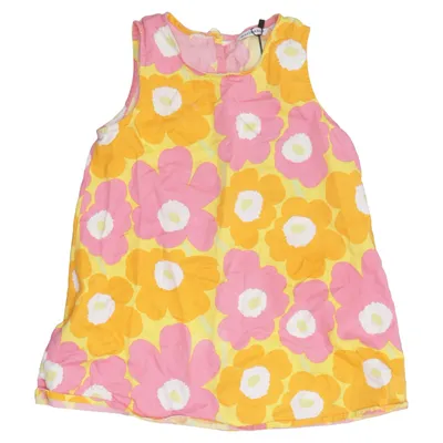 Dress (Pink, Yellow, Orange) from Marimekko Cotton
