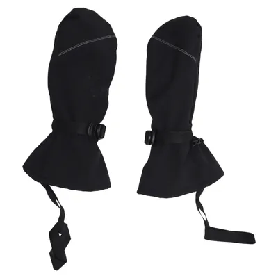 Mittens (Black) from Line One Elastane, Polyamide, Polyester, Polyurethane