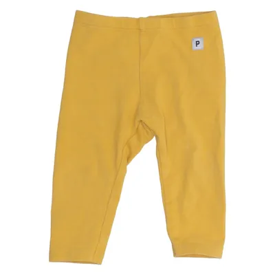 Leggings (Yellow) from Polarn O. Pyret Elastane, Organic cotton