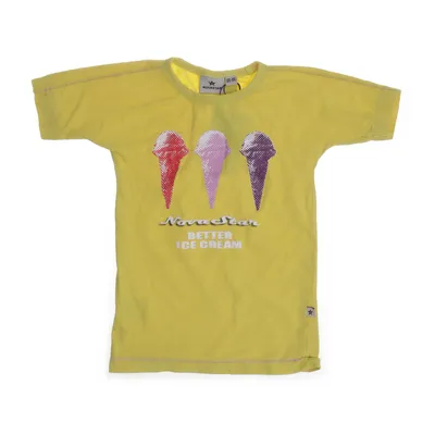T-shirt (Gul, Flerfärgad) från Novastar Bomull, Elastan
