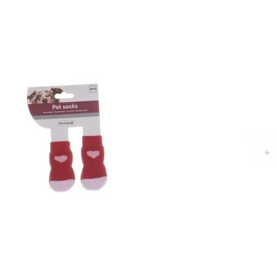 Dog shoes (Red, Pink) from Pet Club
