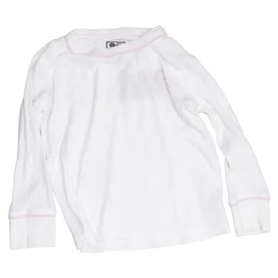 Långärmad t-shirt (Vit) från Lexington Baby Bomull