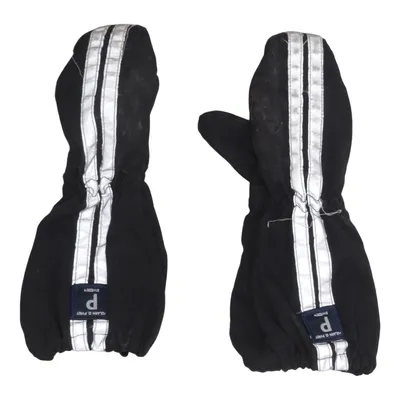Mittens (Black, Gray) from Polarn O. Pyret Polyester