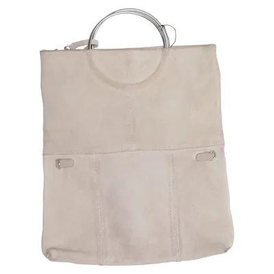 Handtasche (Beige) von Don Donna Leder, Polyester