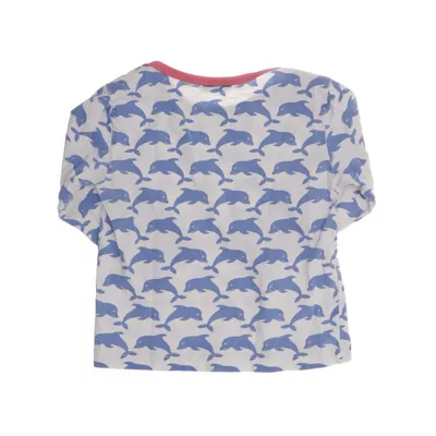 Blouse (Blue, White) from Loud + Proud