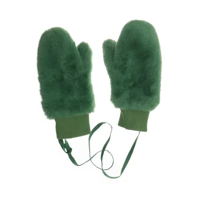 Mittens (Green) from Essentiel Antwerp Polyester