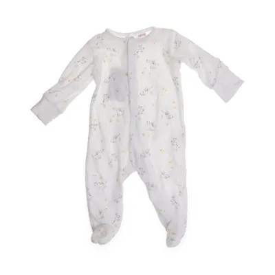 Sparkdräkt (Vit, Flerfärgad) från Zara Bomull, Elastan