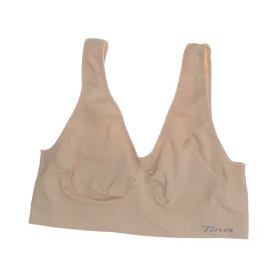 Sport-bh (Beige) van Tina Elastaan, Polyamide