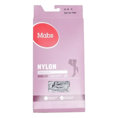 Compression socks (Nylon Stay-Up) from Mabs