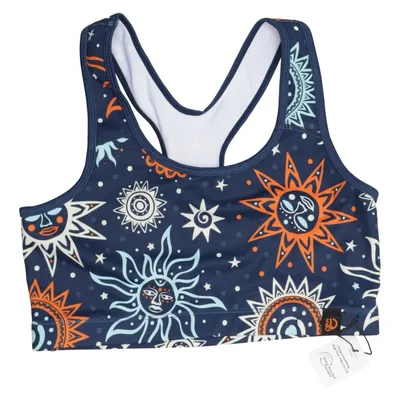 Brassière (Bleu, Multicolore) de Dedoles Élasthane, Polyester recyclé