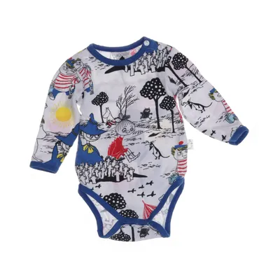 Body (Vit, Blå, Flerfärgad) från Moomin by Martinex Bomull, Elastan