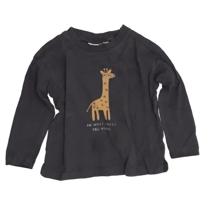 Long sleeve T-shirt (Gray) from Minories Cotton