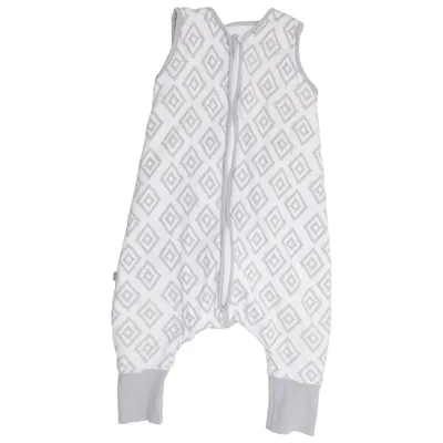 Rompers (Gray, White) from Emma & Noah Organic cotton, Polyester