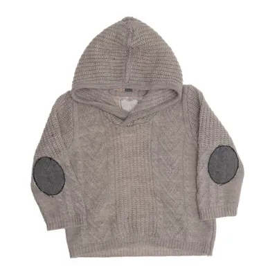 Capuchon sweater (Beige) van Zara Knitwear Acryl, Wol