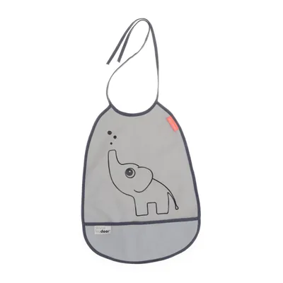 Bib (Gray) from Done by Deer