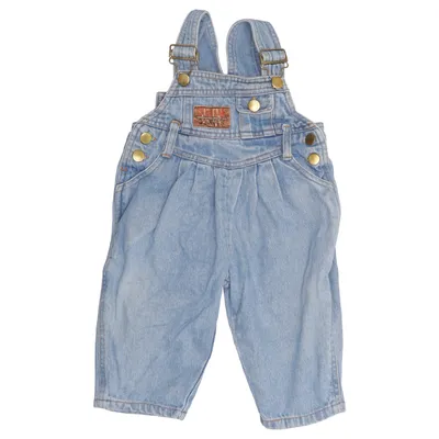 Tuinbroek (Blauw) van European Kids Lindex Katoen
