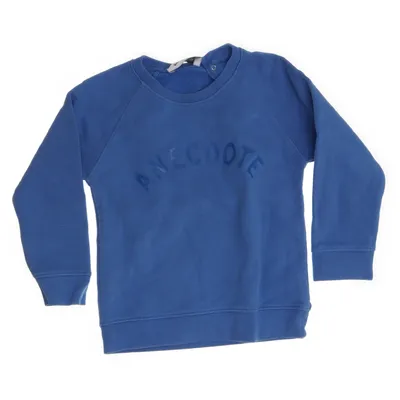 Sweatshirt (Blue) from Anecdote Cotton, Elastane, Polyester