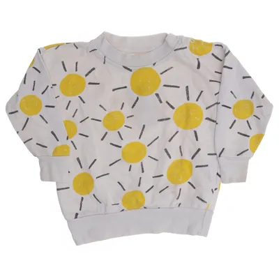 Sweatshirt (Wit, Meerkleurig) van Bobo Choses Organisch katoen