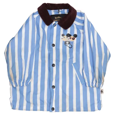 Jacket (Blue, White) from Mini Rodini Polyester