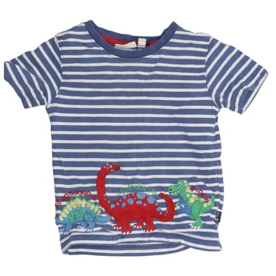 T-shirt (Bleu, Blanc, Multicolore) de Jojo Maman Bébé Coton