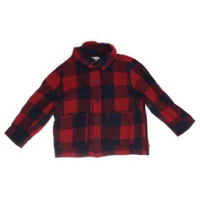 Flanellen overhemd (Rood, Blauw) van Minimarket Katoen
