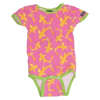 Body (Rose, Jaune, Vert) de Villervalla Élasthane, Coton biologique