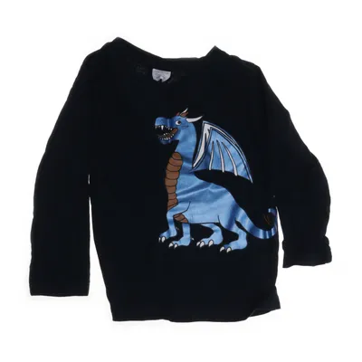Långärmad t-shirt (Blå, Flerfärgad) från Lindex Kids Bomull