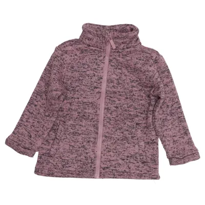 Fleece jas (Roze, Zwart) van Pusblu Polyester