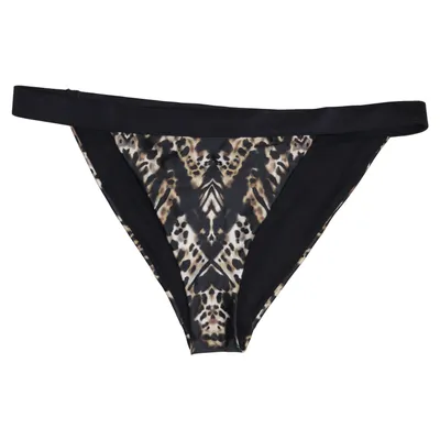 Bas de bikini (Noir, Marron) de Eco Élasthane, Polyester