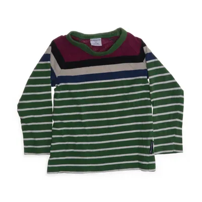 Lange mouwen shirt (Groen, Wit, Meerkleurig) van Polarn O. Pyret Katoen