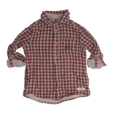 Shirt (Beige, Red) from Newbie by KappAhl Cotton