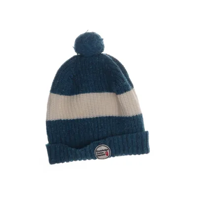 Bonnet à pompon (Bleu, Blanc) de Knowledge Cotton Apparel Polyamide, Laine